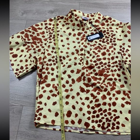 The Kit Java Spot Boxy Cotton Shirt - Picture 10 of 12